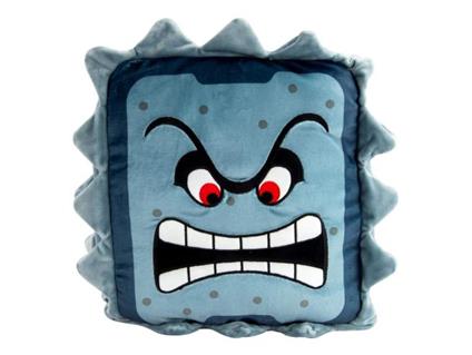 Super Mario Mocchi-mocchi Mega Peluche Figura Thwomp 38 Cm Tomy