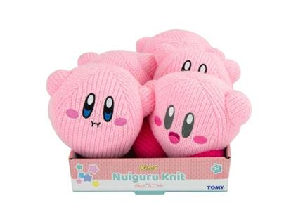 Kirby Junior Nuiguru-knit Peluche Figures Wave 1 15 Cm Tomy