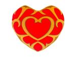 The Legend Of Zelda Mocchi-mocchi Peluche Figura Heart Container 37 Cm Tomy