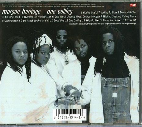 One Calling (US Edition) - CD Audio di Morgan Heritage - 2
