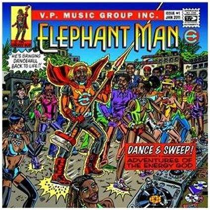 Dance & Sweep! Adventures of the Energy God - CD Audio di Elephant Man