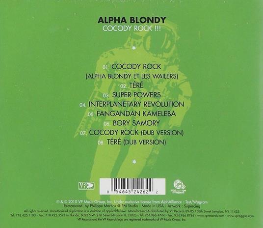 Cocody Rock - CD Audio di Alpha Blondy - 2