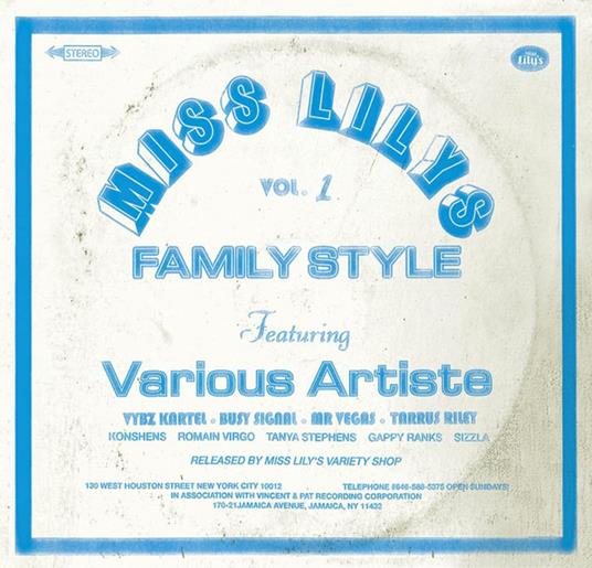 Miss Lily's Family Style - CD Audio