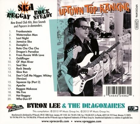 Uptown Top Ranking - CD Audio di Byron Lee and the Dragonaires - 2