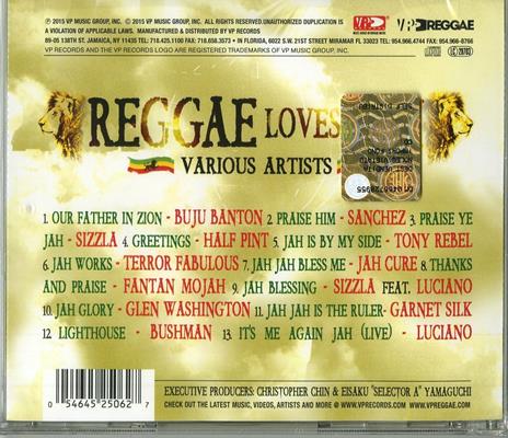 Reggae Loves Jah - CD Audio - 2