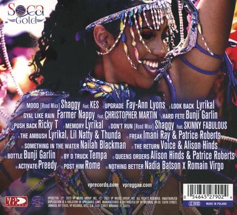 Soca Gold 2023 - CD Audio - 2