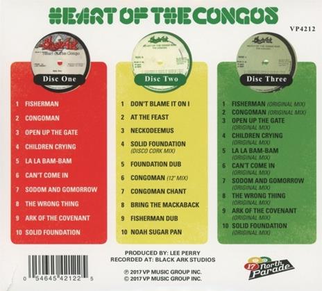 Heart of the Congos (40th Anniversary Edition) - CD Audio di Congos - 2