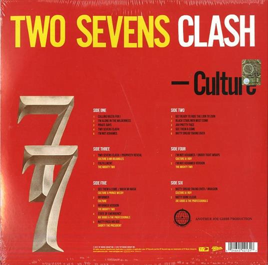 Two Sevens Clash (40th Anniversary Edition) - Vinile LP di Culture - 2