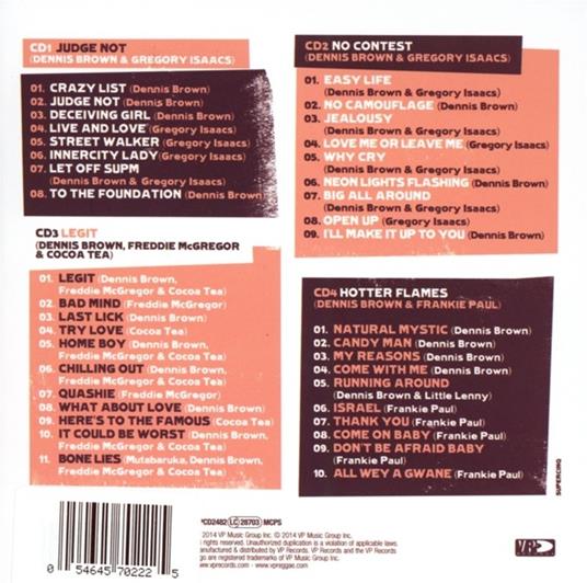 Reggae Legends. Superstars Friends - CD Audio di Dennis Brown - 2