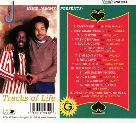 Tracks of Life - CD Audio di Dennis Brown,King Jammy - 2