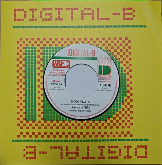 Complain / Give I Strength (7") - Vinile 7'' di Garnett Silk