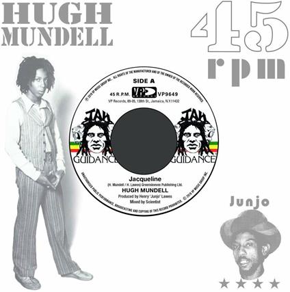 Jacqueline - Dangerous Match Three - Vinile 7'' di Hugh Mundell,Roots Radics