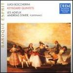 Quintetti per strumenti a tastiera - CD Audio di Luigi Boccherini,Les Adieux