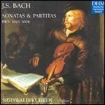 Sonate e Partite per violino - CD Audio di Johann Sebastian Bach,Sigiswald Kuijken