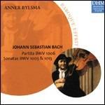Partita BWV1006 - Sonate BWV1003, BWV1013 - CD Audio di Johann Sebastian Bach,Anner Bylsma