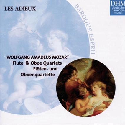 Quartetti con strumenti a fiato - CD Audio di Wolfgang Amadeus Mozart