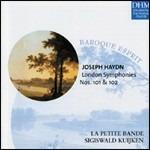 Sinfonie n.101, n.102 - CD Audio di Franz Joseph Haydn,Sigiswald Kuijken,La Petite Bande