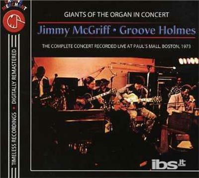 With Groove Holmes In Concert - CD Audio di Jimmy McGriff