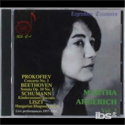 Legendary Treasures 3 - CD Audio di Martha Argerich