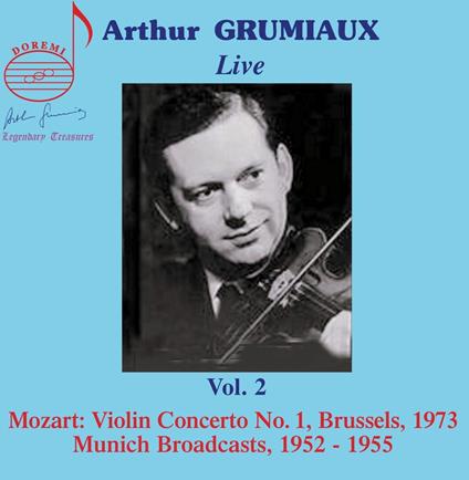 Arthur Grumiaux Vol. 2 - CD Audio di Arthur Grumiaux