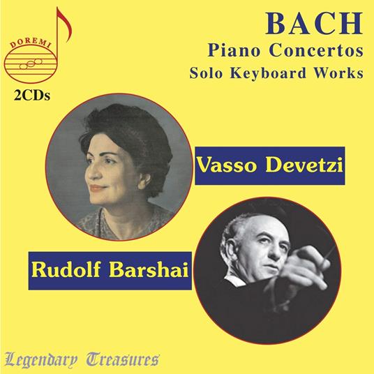 Piano Concertos - Solo Keyboard Works 1 - CD Audio di Johann Sebastian Bach