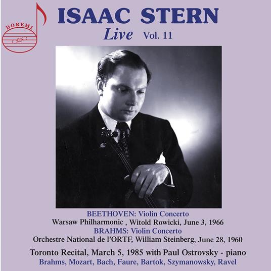 Isaac Stern: Live, Vol. 11 (2 Cd) - CD Audio