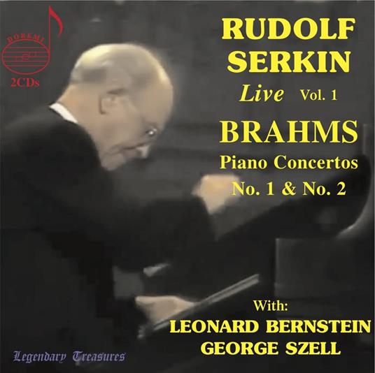 Live, Vol. 1 (2 Cd) - CD Audio di Rudolf Serkin