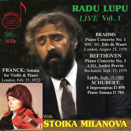 Live, Vol. 1 (2 Cd) - CD Audio di Radu Lupu