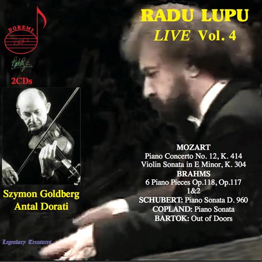 Radu Lupu - Live, Vol. 4 (2 Cd) - CD Audio di Radu Lupu
