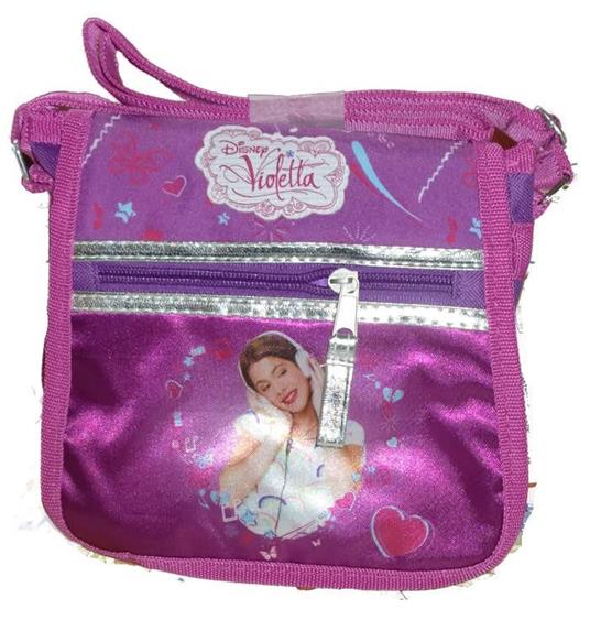Kids Disney Violetta Bag Style Tracollina Borsa Tracolla Nuova - 2