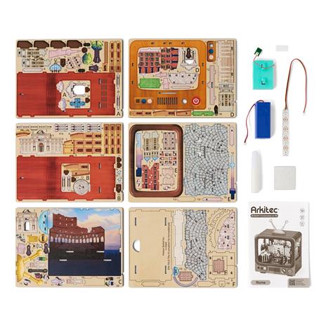Cityscape Roma Puzzle - 7