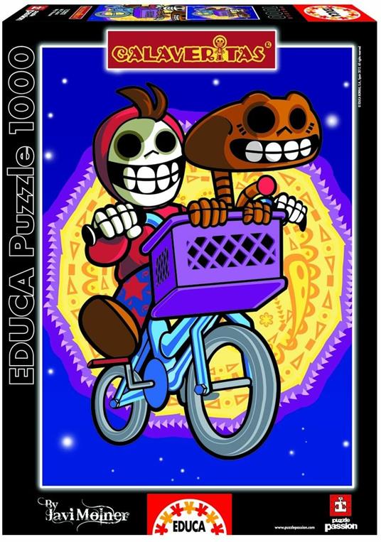 Educa Serie Coloured B&W. Amsterdam. Puzzle Bianco e Nero per Adulti. 1000 Pezzi. RIF. 14846, No Color - 6