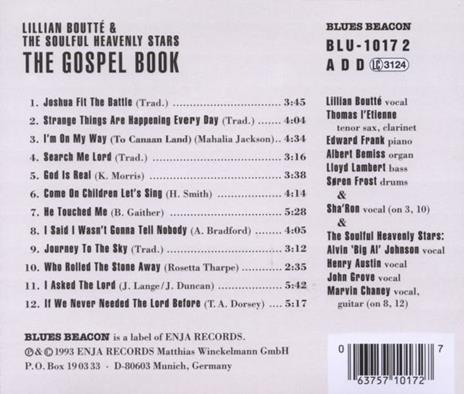 The Gospel Book - CD Audio di Lillian Boutté - 2