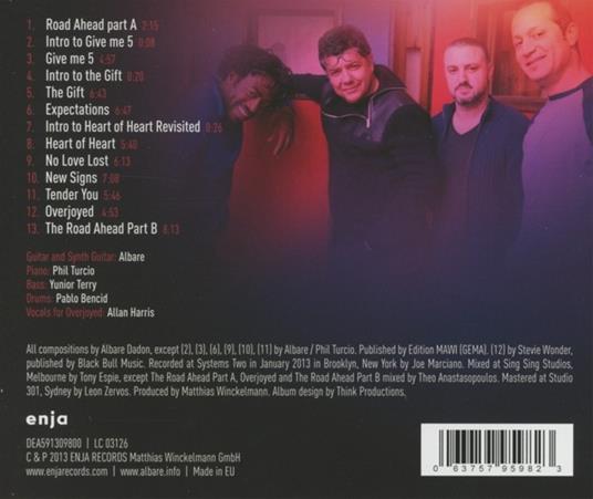 The Road Ahead - CD Audio di Albare - 2