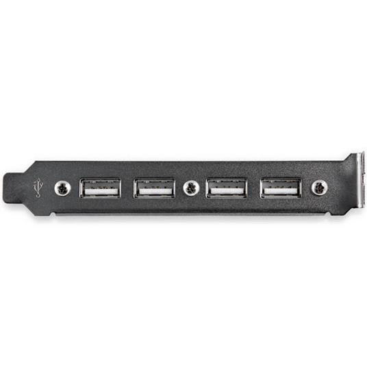 StarTech.com Adattatore piastra slot USB A femmina 4 porte - 2