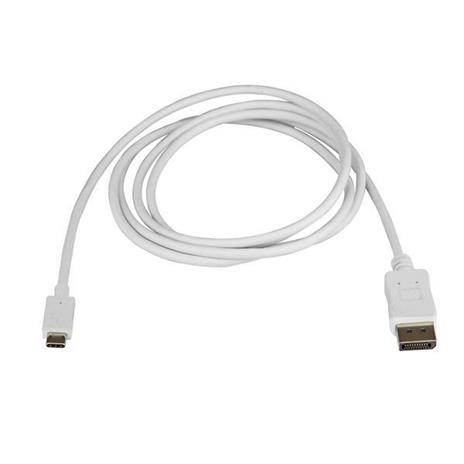 StarTech.com Cavo USB-C a DisplayPort da 1,8m - 4K 60Hz - Bianco - 2
