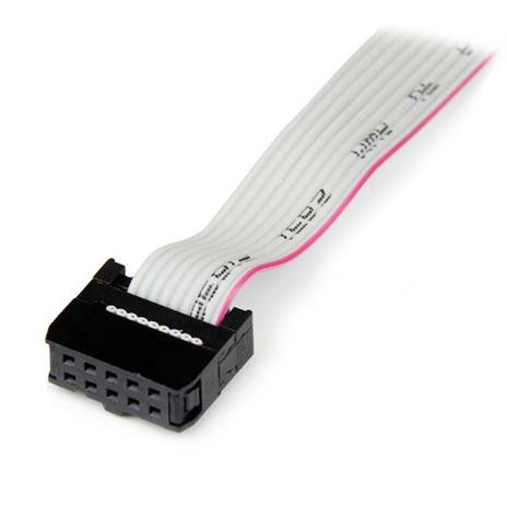 StarTech.com Piastra slot 16'' (40 cm) da seriale maschio 9 pin a header scheda madre 10 pin - 2