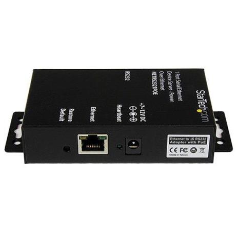 StarTech.com Convertitore seriale Ethernet RS-232 a 1 porta - PoE Power Over Ethernet - 2