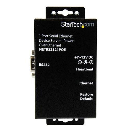 StarTech.com Convertitore seriale Ethernet RS-232 a 1 porta - PoE Power Over Ethernet - 3