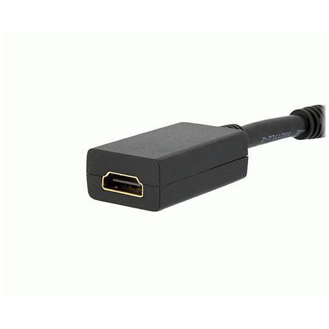StarTech.com Adattatore DisplayPort a HDMI - Convertitore DisplayPort DP a HDMI DP maschio a HDMI femmina - 1920x1200 - 5