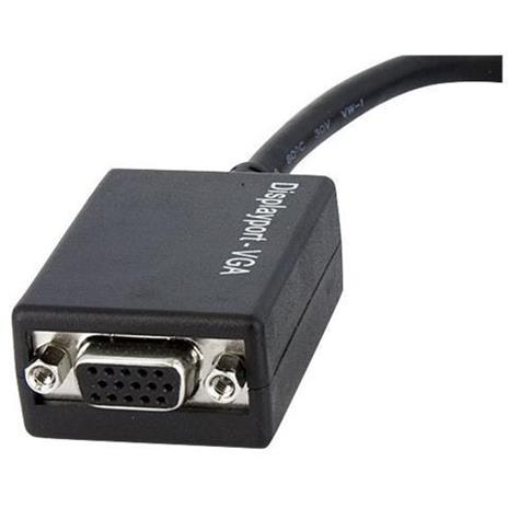 StarTech.com Adattatore DisplayPort VGA - Convertitore attivo da DP a VGA - Video 1080p - Certificato DisplayPort - Cavo monitor/Adattatore Dongle DP/DP++ a VGA - Connettore DP a scatto - 6