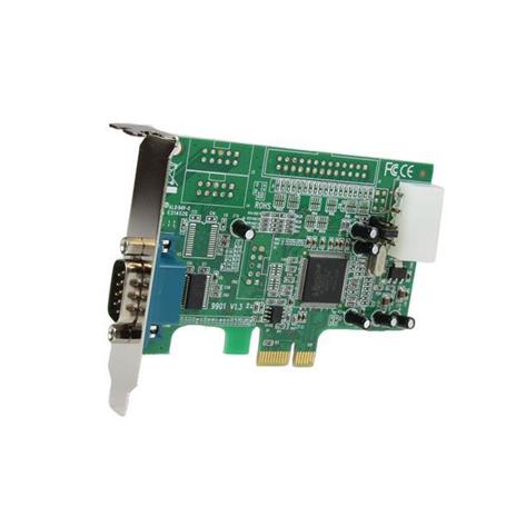StarTech.com Scheda PCI Express seriale nativa basso profilo a 1 porta RS-232 con 16550 UART - 2