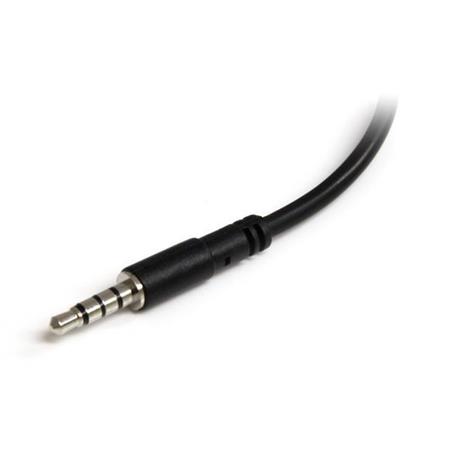 StarTech.com Cavo Sdoppiatore per Cuffie 3.5mm - Adattatore per Auricolare da 3.5mm Maschio a 2 Femmine - 2