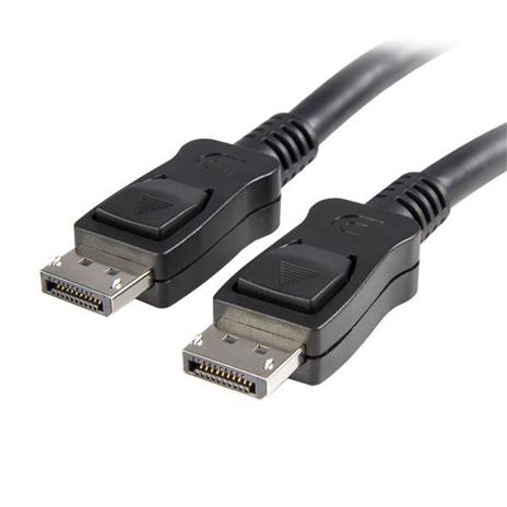 StarTech.com Cavo Video DisplayPort 1.2 da 50 cm - Cavo DisplayPort Certificato VESA 4K x 2K Ultra HD - Cavo corto DP/DP per Monitor - Cavo Slim Video/Display DP - Connettori DP a scatto