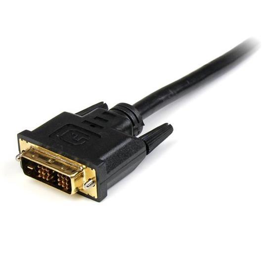 StarTech.com Cavo adattatore HDMI a DVI-D - Cavo connettore presa HDMI a presa DVI Maschio/Maschio da 2 m - 2