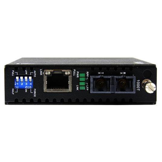 StarTech.com Convertitore media Ethernet Gigabit in fibra multimodale SC 550 m -1000 Mbps - 2