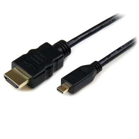 StarTech.com Cavo HDMI ad alta velocità con Ethernet da 2 m - HDMI a Micro HDMI - M/M