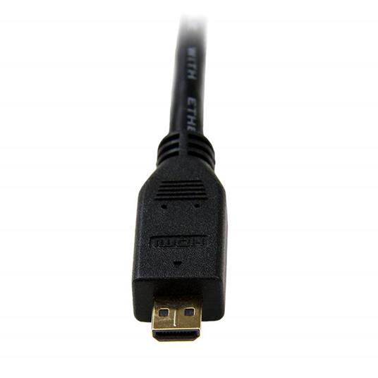 StarTech.com Cavo HDMI ad alta velocità con Ethernet da 2 m - HDMI a Micro HDMI - M/M - 10