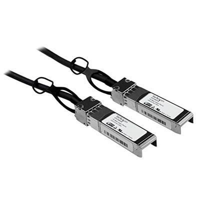 StarTech.com Cisco SFP-H10GB-CU1M Compatible SFP+ 10-Gigabit Ethernet (10GbE) Passive Direct-Attach Twinax Cable - 1 m - 2