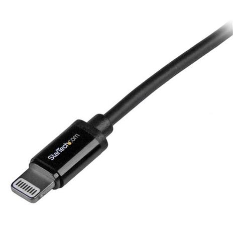 StarTech.com Cavo connettore lightning a 8 pin Apple nero a USB da 1m per iPhone / iPod / iPad cavo per cellulare - 2
